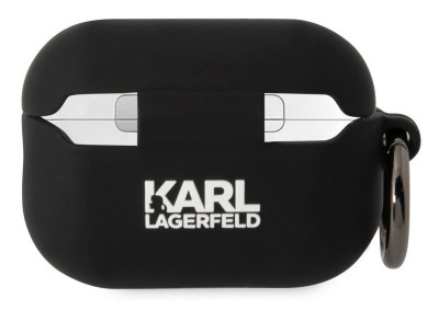 Karl Lagerfeld 3D Logo NFT Karl Airpods Pro2,Black