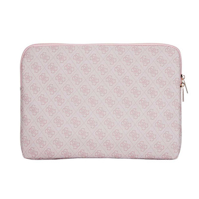 Guess PU 4G Triangle Logo obal Notebook 14", Pink