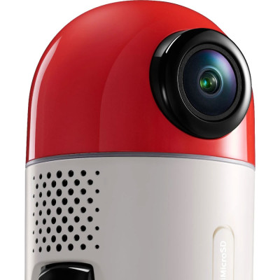 70mai Cam X800 4K červená SET + Rear Cam + karta S