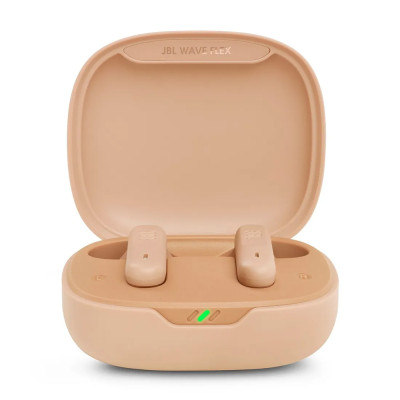 JBL Wave Flex bezdrátová sluchátka, Beige