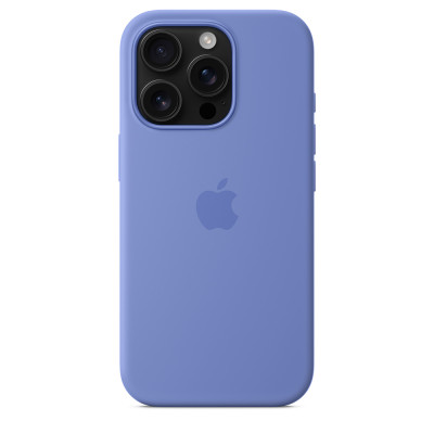 iPhone 16 Pro Silicone Case MagSafe Periwinkle