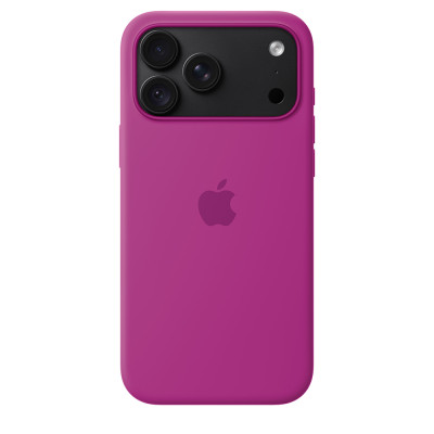 iPhone 18 Pro Max Silicone Case MagSafe Magenta