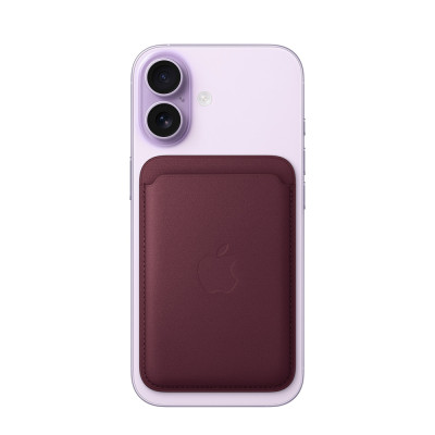 iPhone FineWoven Wallet with MagSafe – Burgundy