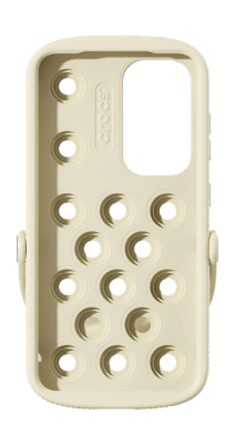 Samsung Crocs Case Galaxy S25, Bone