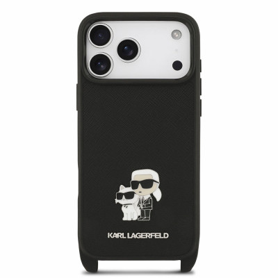 Karl Lagerfeld Saffiano Crossbody iPhone 18 Pro