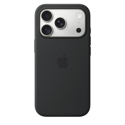 iPhone 18 Pro Silicone Case with MagSafe Black