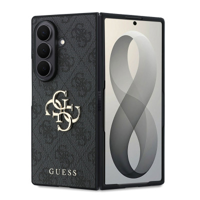 Guess 4G Metal Logo Galaxy Z Fold 8 Ultra Grey