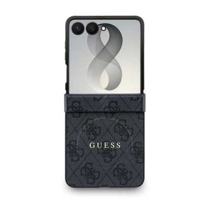 Guess 4G Ring Magsafe kryt Galaxy Z Flip 8 Black