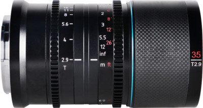 SIRUI Saturn 35mm T2.9 1.6x E Mount Neutral Flare