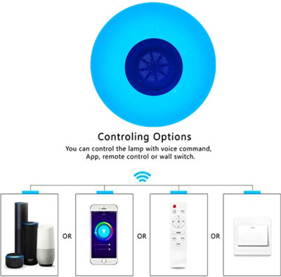 Chytré wifi stropní světlo RGB