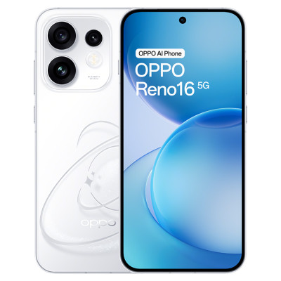 OPPO Reno16 5G 512+8GB Pop White