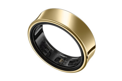 Samsung Galaxy Ring Titanium Gold, Size 15