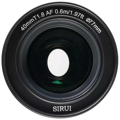 SIRUI 40mm T1.8 1.33X S35 AF E mount, Blue Flare