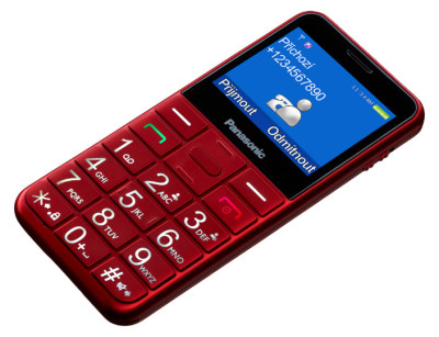 Panasonic KX-TU155EXRN Red