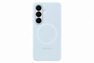Samsung Silicone Magnet Case Galaxy S26, LightBlue