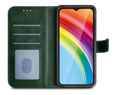 Aligator pouzdro Flexibook vel.6"-6,8",tm.zelené