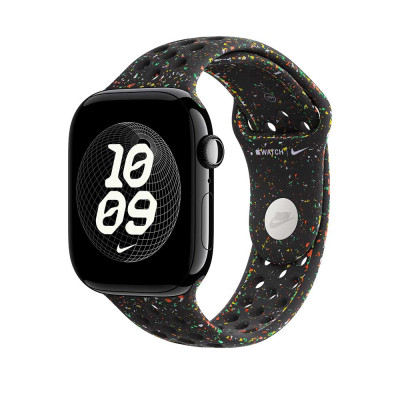 Apple 46mm Midnight Black Nike Sport Band - S/M