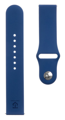 Tactical 614 Clasic silikonový řemínek 22mm, Blue
