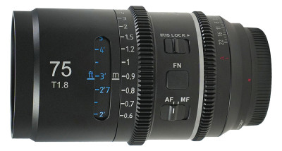 SIRUI Astra 75mm T1.8 1.33X Z Mount, Neutral Flare
