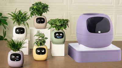 Inteligentní květináč PLANTSIO IVY gen 2 fialový