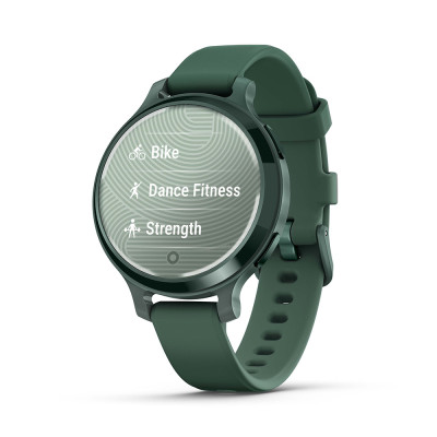 Garmin Lily 2 Active, Jasper Green / Jasper Green Silicone Band