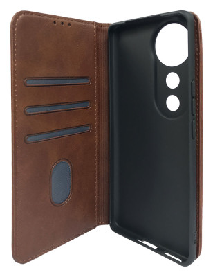 Vivo V40 5G Foldable Cover Brown