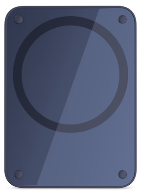 Epico 4200mAh Magnetic Wireless Powerbank, Blue