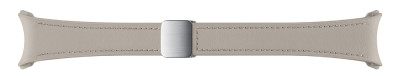 D-Buckle Hybrid Eco-Leather Band Slim, S/M, Etoupe