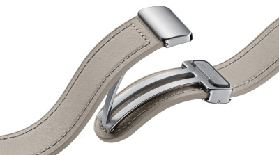 D-Buckle Hybrid Eco-Leather Band Normal, M/L,Etoup