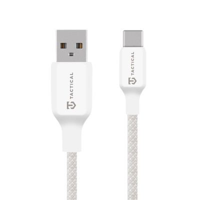 Tactical Stitch Thread Cable USB-A/USB-C 0.3m Whit