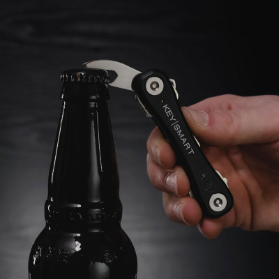 KeySmart iPro Organizér Klíčů s Apple FindMy Černý