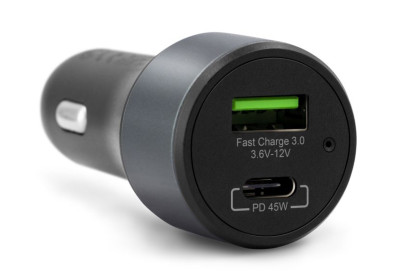 Epico 45W PD Car Charger - Space Grey