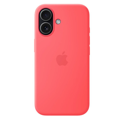 iPhone 17 Silicone Case with MagSafe Bright Guava