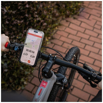 FIXED Bikee Plus držák na kolo 6,8", Black