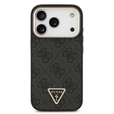 Guess Triangle Logo MagSafe iPhone 18 Pro Black