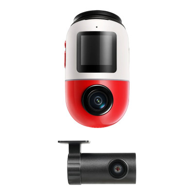 70mai Cam X800 4K červená SET + Rear Cam + karta S