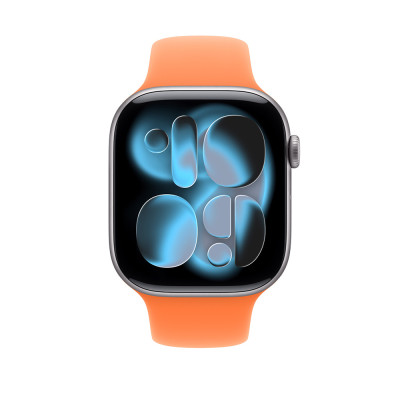 Apple 46mm Clementine Sport Band - S/M