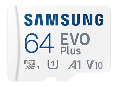 Samsung micro SDXC 64GB EVO Plus + SD adaptér