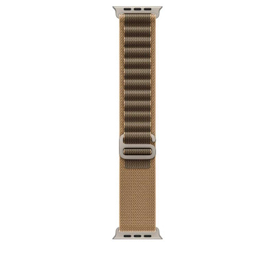 Apple 49mm Desert Alpine Loop - L - Natural Titan