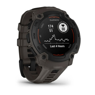 Garmin Instinct E – 45 mm, Black s charcoal páskem