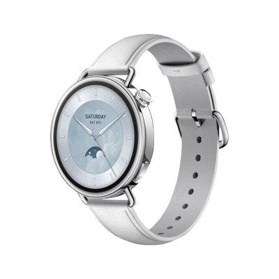 Xiaomi Watch S4 41mm - White Leather