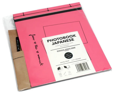 Fujifilm album japanese pink-black set