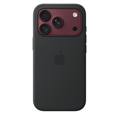 iPhone 18 Pro Silicone Case with MagSafe Black