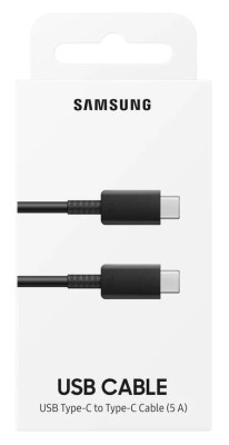Samsung EP-DA705BB kabel USB-C/USB-C, 3A, 1m, BULK