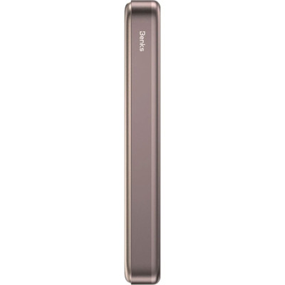 Benks ArmorGo Power Bank 10000mAh Qi2 Gold