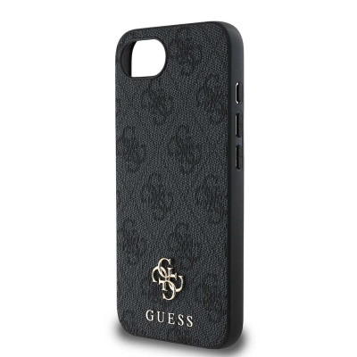 Guess PU 4G Small Metal Logo MagSafe iPhone 16e,Gr