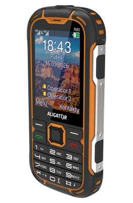 ALIGATOR R60 4G eXtremo černo-oranžový