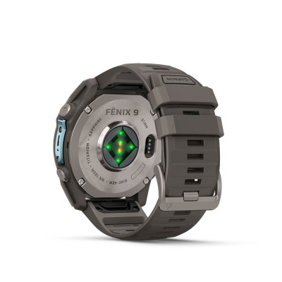 Garmin fenix 9 51mm Titanium/Pebble Gray Sport Band