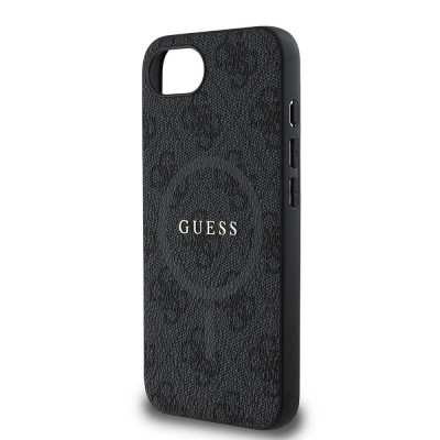 Guess 4G Colored Ring MagSafe iPhone 16e, Black