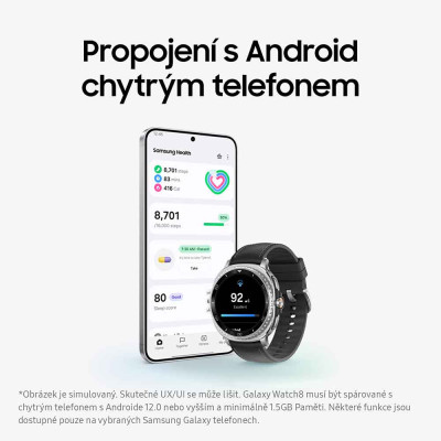 Samsung Galaxy Watch 8 Classic(46mm,BT) Black